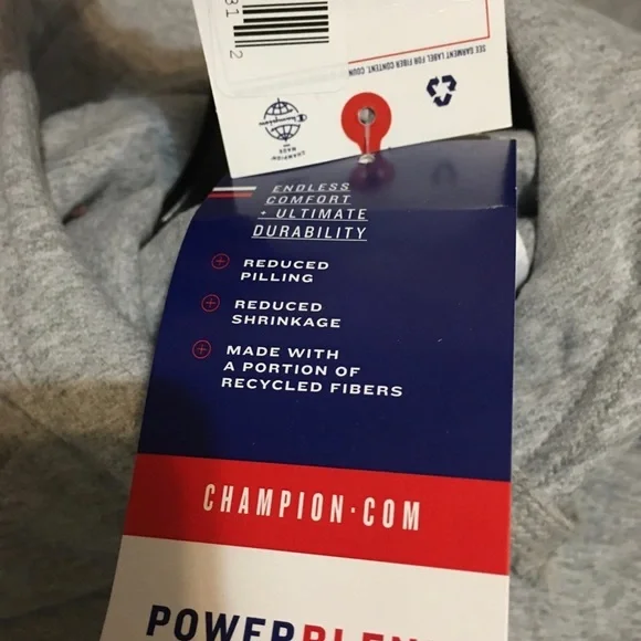 Champion Power‎ Blend MENS Hoodie Size Small - Picture 6 of 9